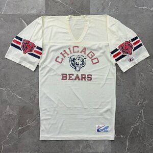 Vintage Champion Chicago Bears Jersey Mens Medium NFL Football Blank Back